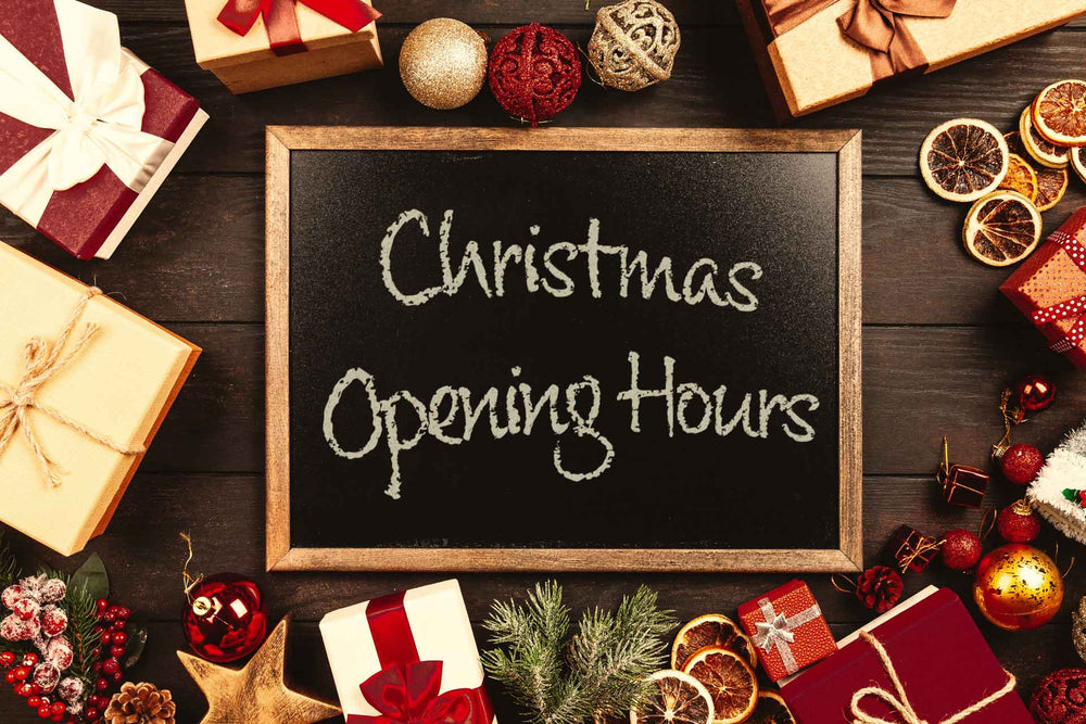 Christmas Opening Hours — 2022