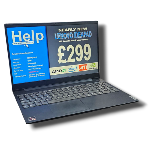 lenovo ideapad ryzen 5 laptop - refurbished