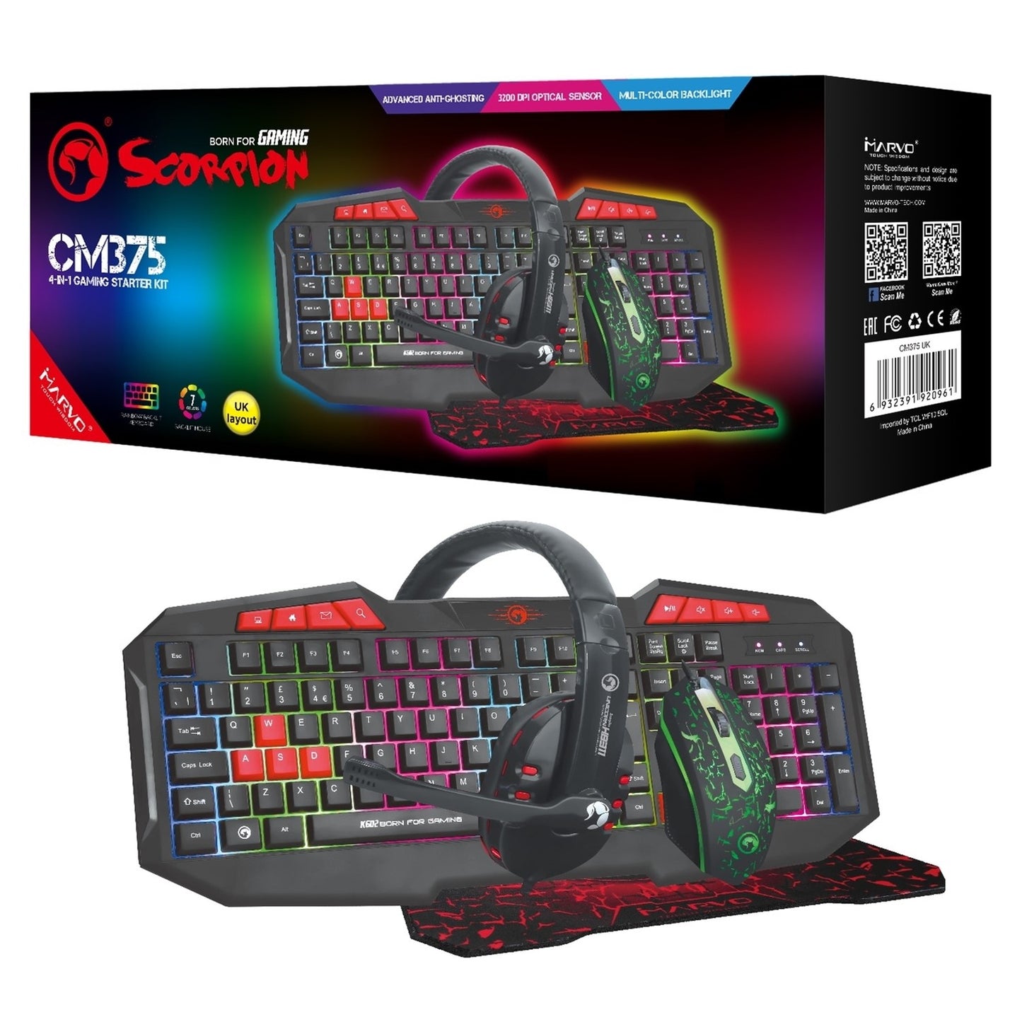 Scorpion 4-in-1 Gaming Kit